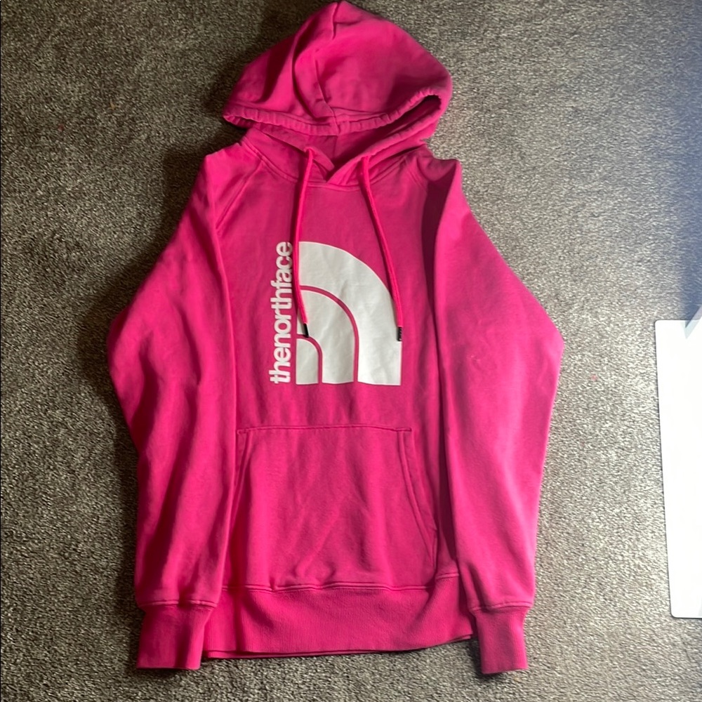 The North Face Fuchsia Hoodie